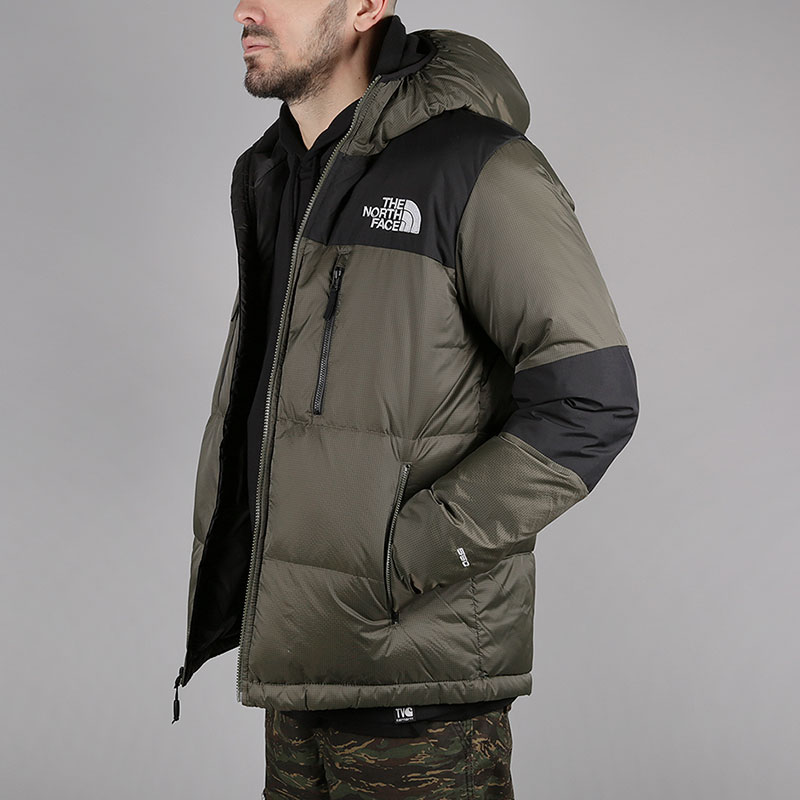 мужской зеленый пуховик The North Face Him Ligt Down Hood T93OEDBQW - цена, описание, фото 4